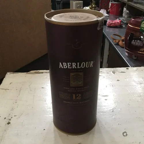 Aberlour 12 year old whisky tin