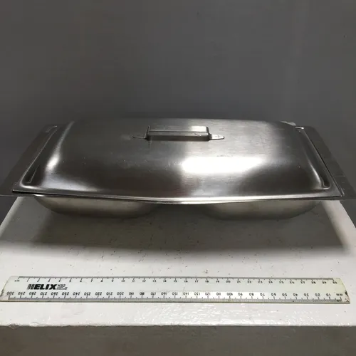 Stainless Steel Serving Dish with Lid