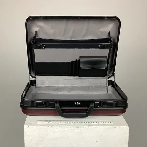 Maroon Briefcase 