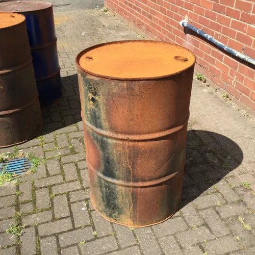 Rusted Oil Drum