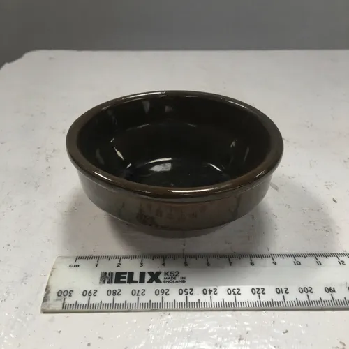 Small Brown Glazed Bowl 