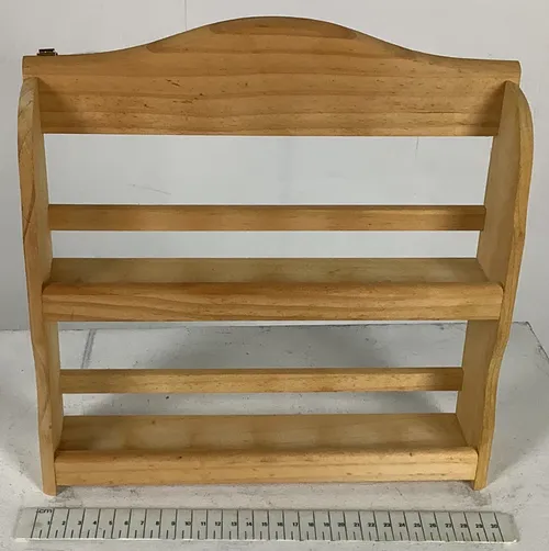 Wood Wall Hanging Spice Rack / Shelf