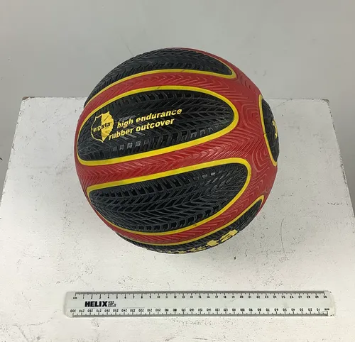 Red Black and Yellow Basketball
