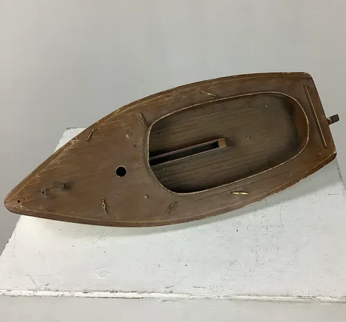 White and Brown Wooden Boat / Ship