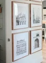 Various Large Pictures in Frame