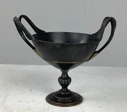 Black and Gold Gilt Cup