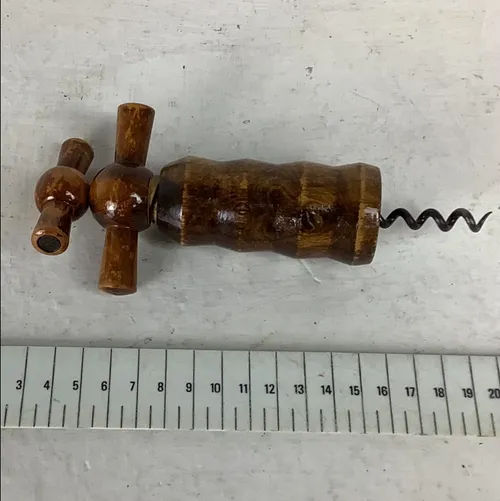Wooden Wine Bottle / Cork Opener