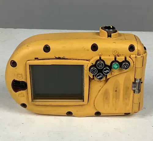 Yellow and Silver ViviCam 6200V Waterproof Underwater Camera