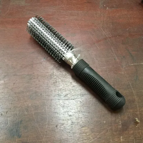 Black and Silver Hair Brush
