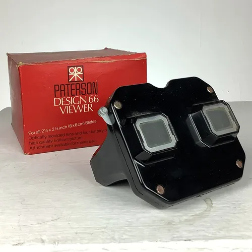 Period Black Viewmaster in Period Packaging