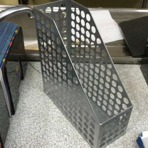 Metal file organiser