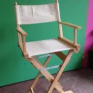 High Wood and Canvas Directors Chair