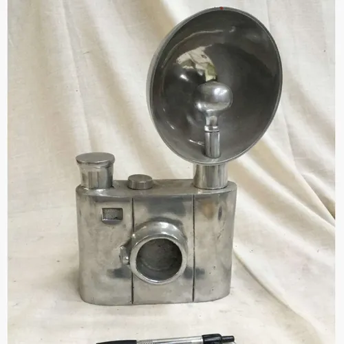 Metal Camera Ornament 