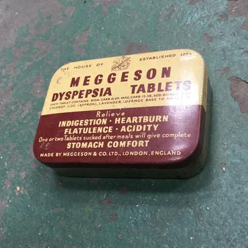 Period Meggeson Dyspepsia Tablets Tin