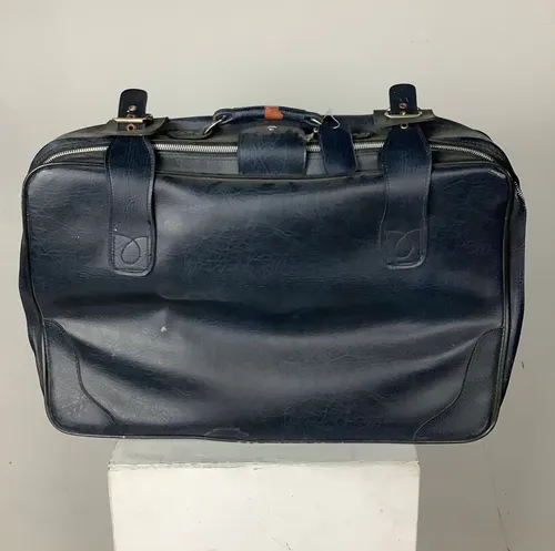 Period Navy Blue Luggage / Suitcase