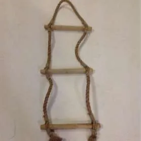 3 Step Wooden Rope Ladder