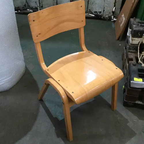 Wood Stacking Chair (20 Available)