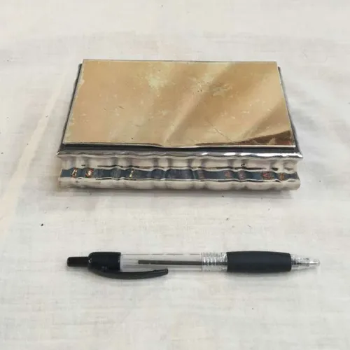 Period metal cigarette box