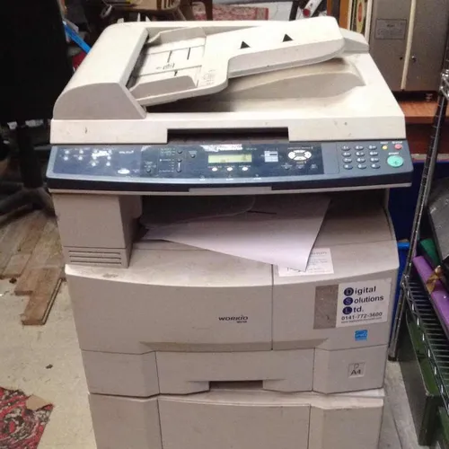 Panasonic office photocopier system and base unit