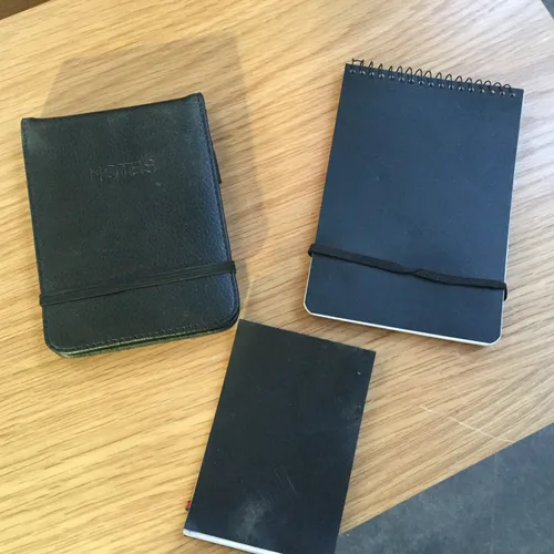 Small police notebooks 