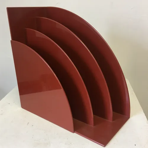 Plastic File holder, maroon