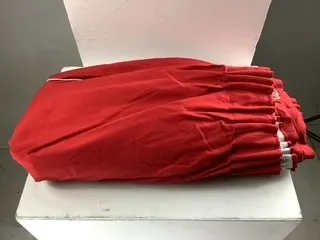 Pair of Red Velvet Curtains