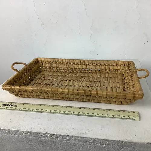 Wicker Tray Basket
