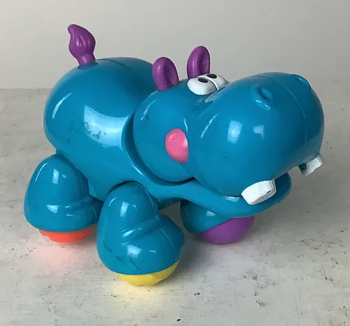 Blue Fisher Price Hippo Toy