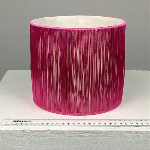 Pink String Lampshade