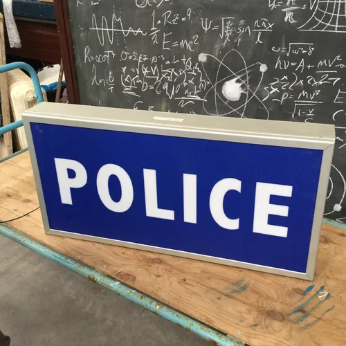 Police Light Box