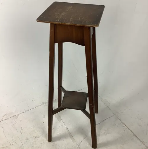 wood plant stand 2