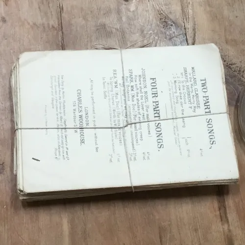 Quantity of Period Sheet Music