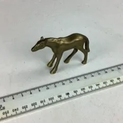 Small Brass Horse Ornament