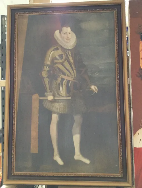 Phillip III by Juan Pantoja de la  Cruz  Painting