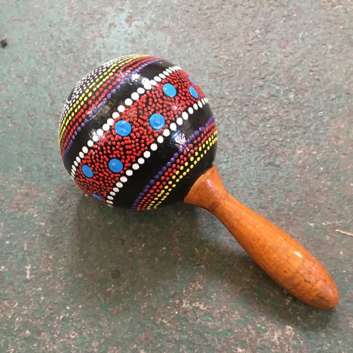 Painted Maraca Shaker