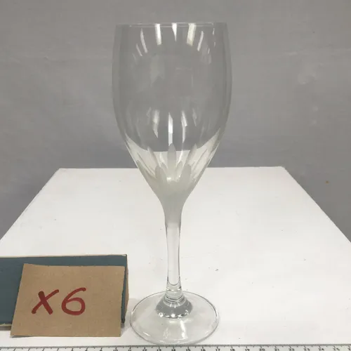 Set of 6 flute wine glass