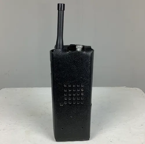 Black Walkie Talkie with Cover