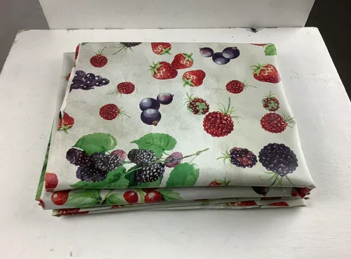 Berry printed fabric 