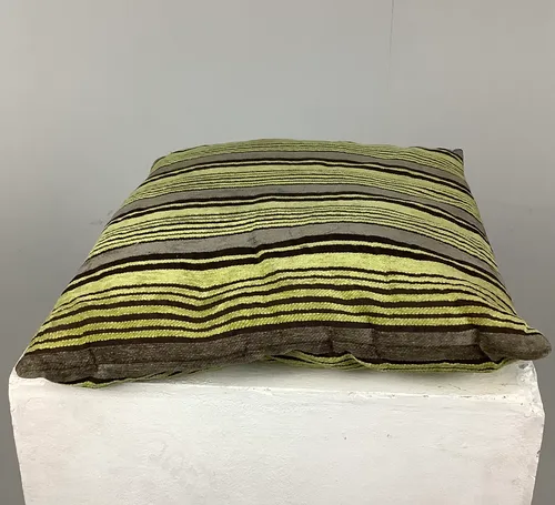 Brown and Green Cushion