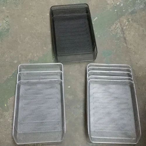 Wire mesh document/invoice trays