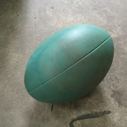 Green Foam Rugby Ball