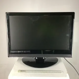 Black Matsui Flat Screen Television on Stand