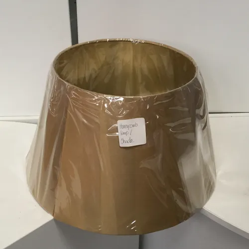 Gold lampshade 