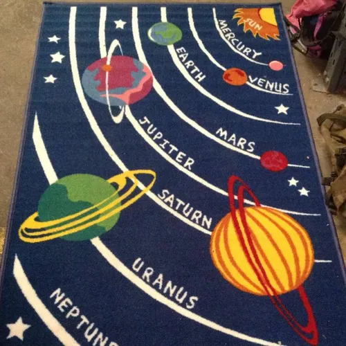 Space and Planets Area Rug