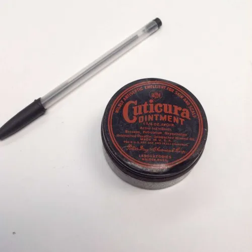 Cuticura scalp and skin ointment 1900s