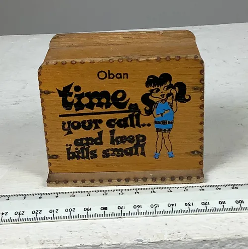 Wooden Oban Money Box