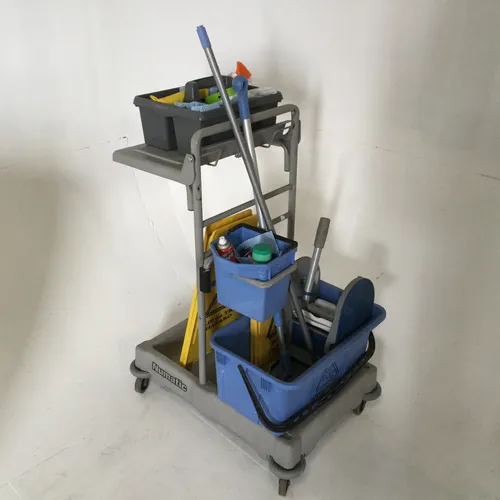 Cleaning Cleaners Mop Trolley 