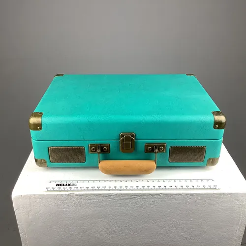 Turquoise Crosley Record Player 