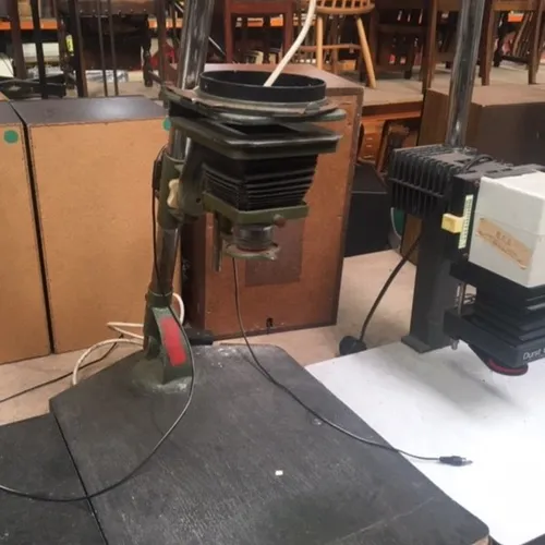 Period green Photo Enlarger