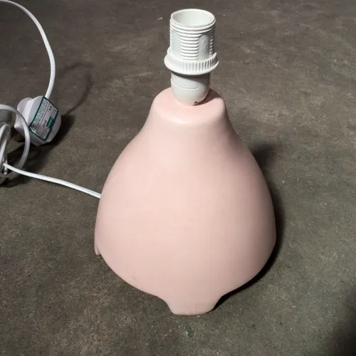 Pink Ceramic Table Lamp